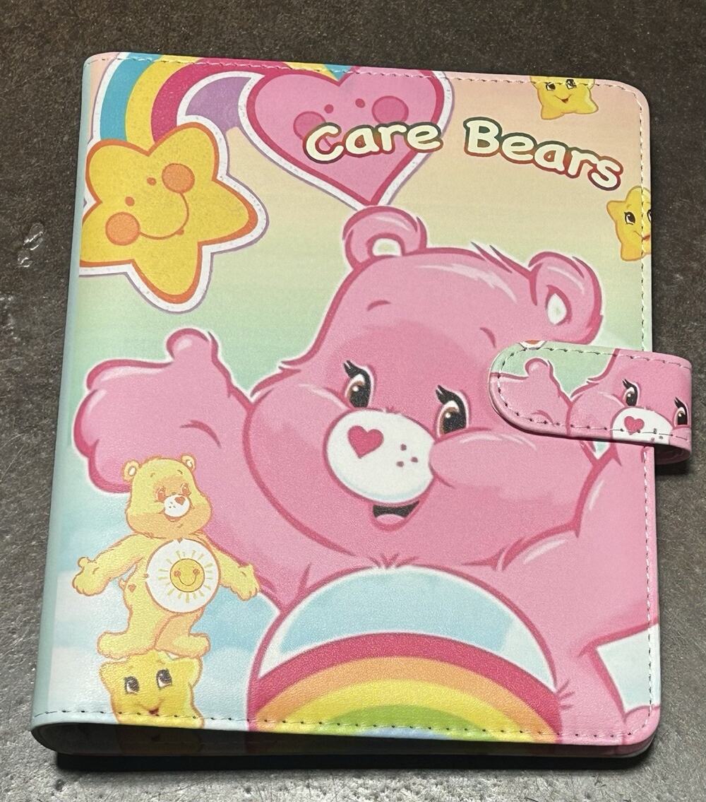 Care Bear A5 Binder w/ matching paper
